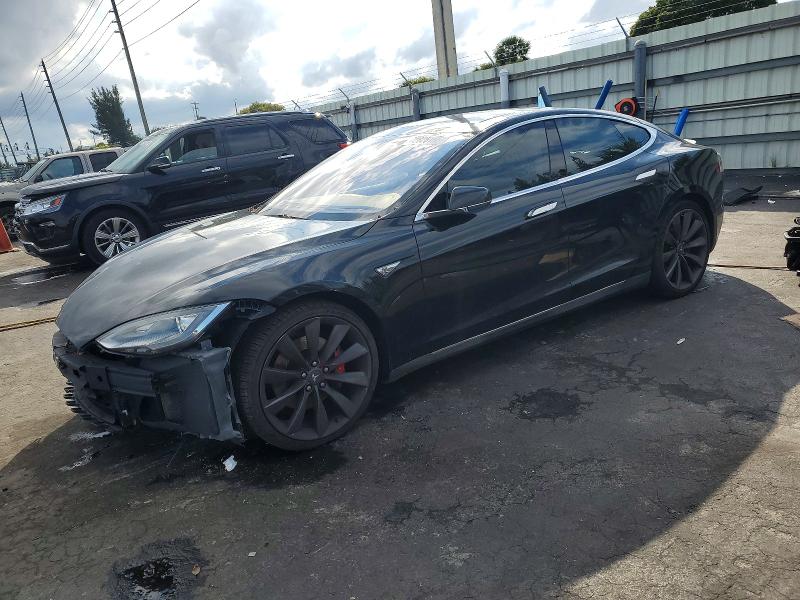 TESLA MODEL S 2013 with VIN 5YJSA1DP8DFP28367 - Photo from auction