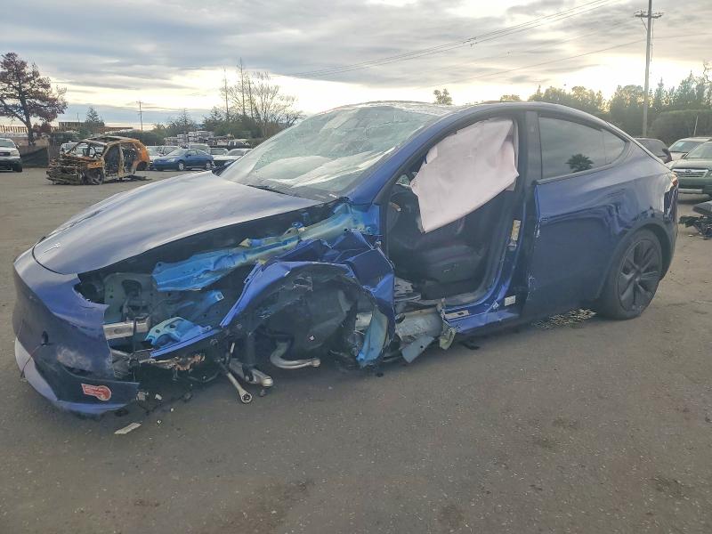 TESLA MODEL Y 2025 with VIN 7SAYGDED1SF236715 - Photo from auction