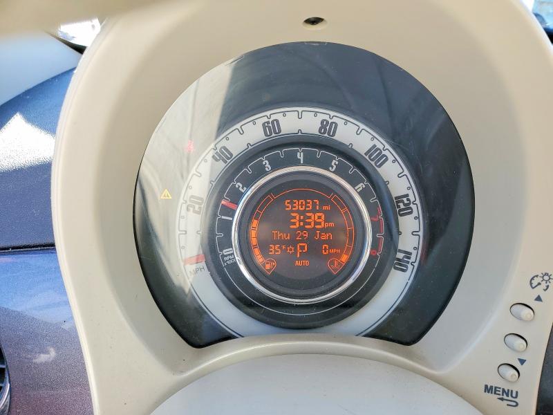 Photo 9 from auction – 2015 FIAT 500 POP with VIN 3C3CFFAR3FT507843