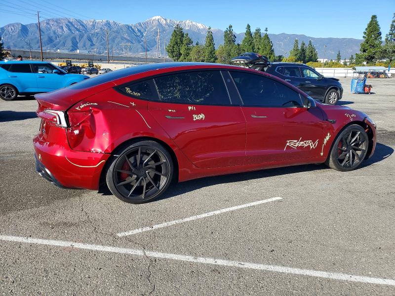 Photo 3 from auction – 2025 TESLA MODEL 3 with VIN 5YJ3E1ET1SF973383