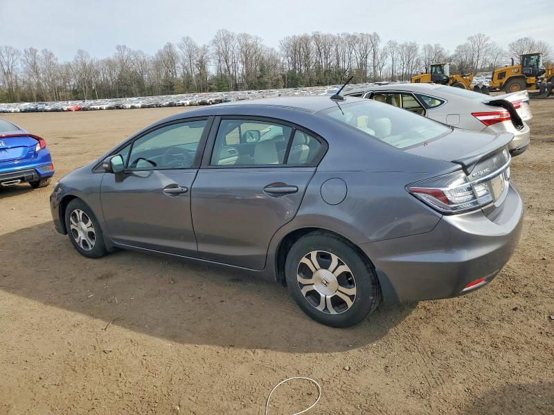 Photo 2 from auction – 2013 HONDA CIVIC HYBR with VIN 19XFB4F23DE001385