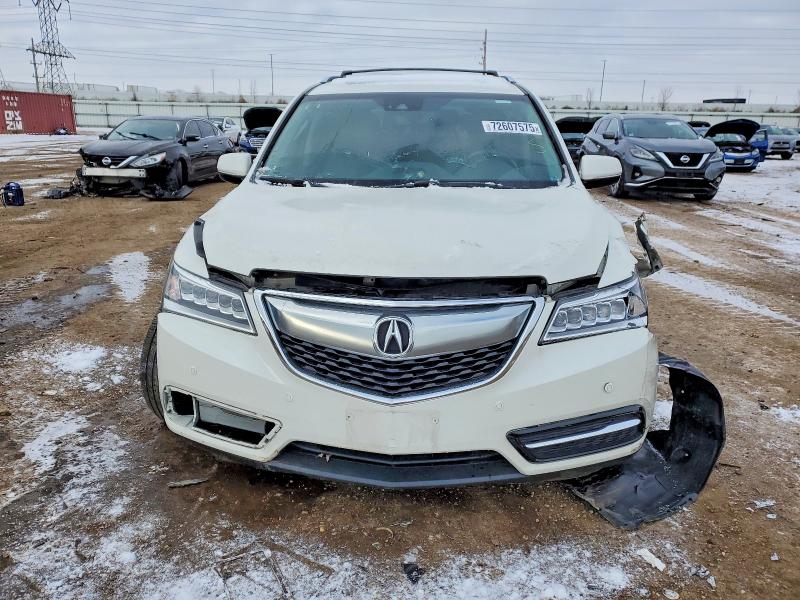 Photo 5 from auction – 2016 ACURA MDX ADVANC with VIN 5FRYD4H90GB045466