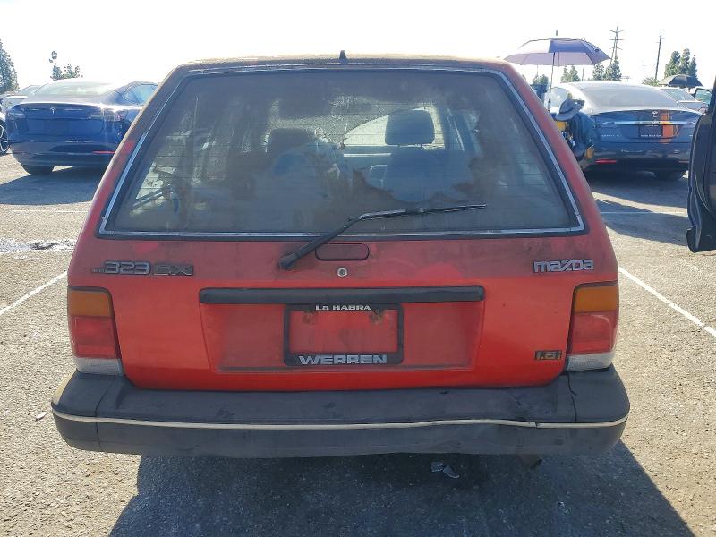 Photo 6 from auction – 1987 MAZDA 323 with VIN JM1BW622XH0510456