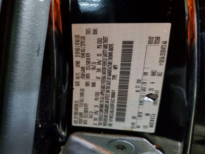 صورة رقم 14 من المزاد - 2015 FORD ESCAPE مع VIN 1FMCU9JX5FUC18661