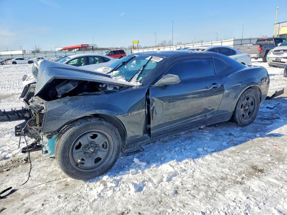 CHEVROLET CAMARO 2013 with VIN 2G1FA1E31D9121785 - Photo from auction