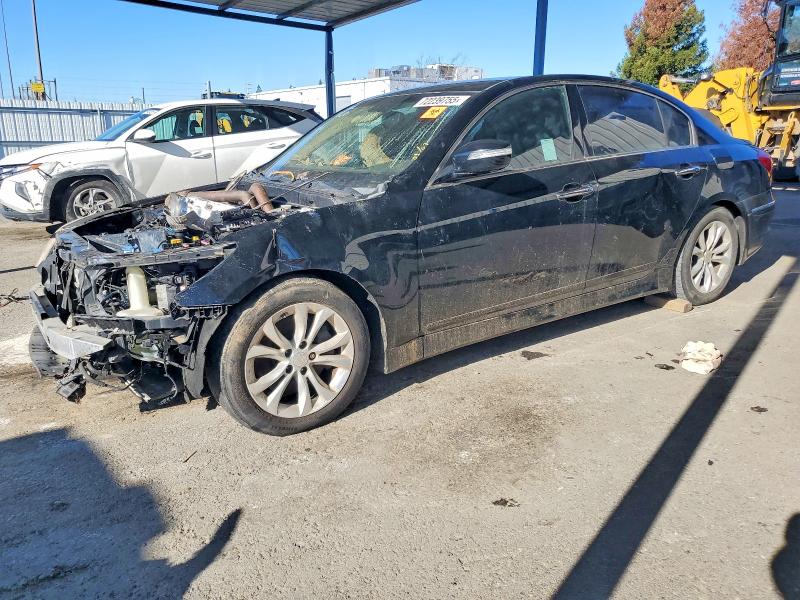 HYUNDAI GENESIS 3. 2012 with VIN KMHGC4DD3CU180979 - Photo from auction