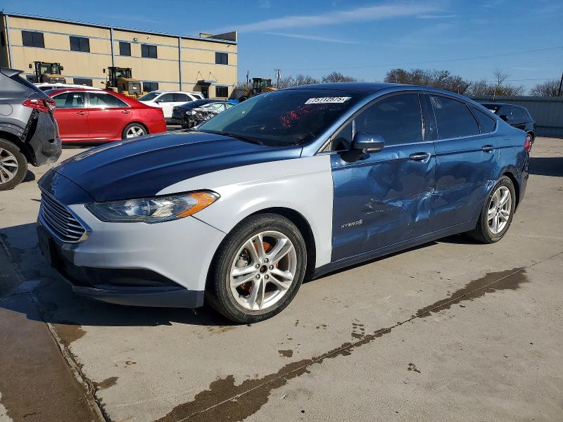 Photo 1 from auction – 2018 FORD FUSION SE with VIN 3FA6P0LU3JR224178