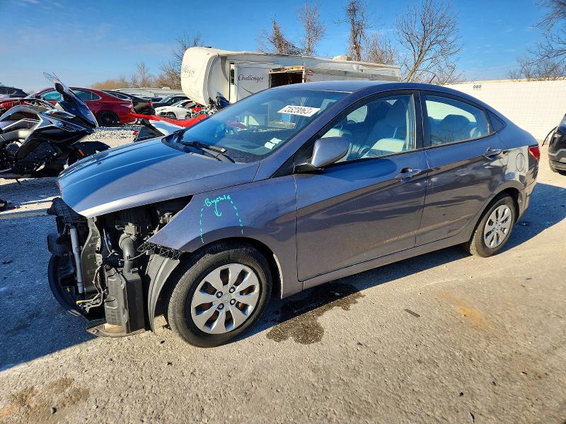 HYUNDAI ACCENT SE 2017 with VIN KMHCT4AE3HU240830 - Photo from auction