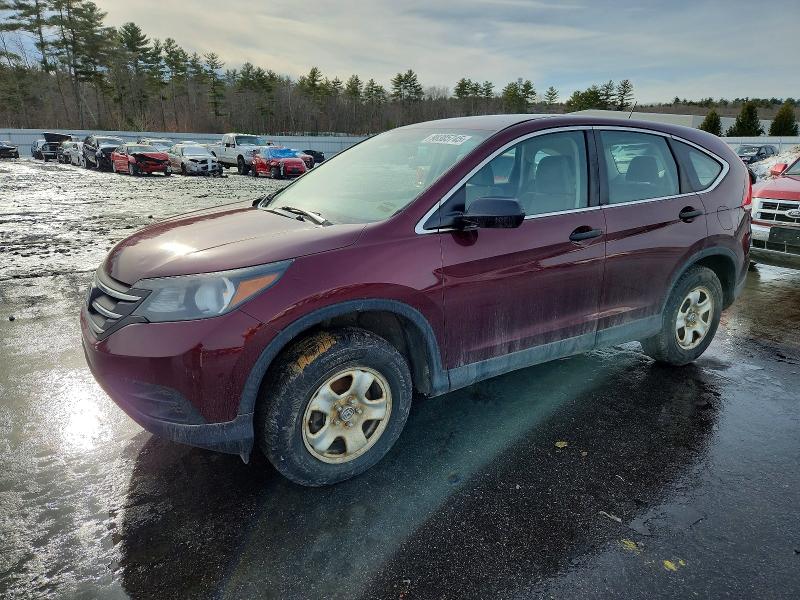 HONDA CR-V LX 2013 with VIN 5J6RM4H31DL010407 - Photo from auction