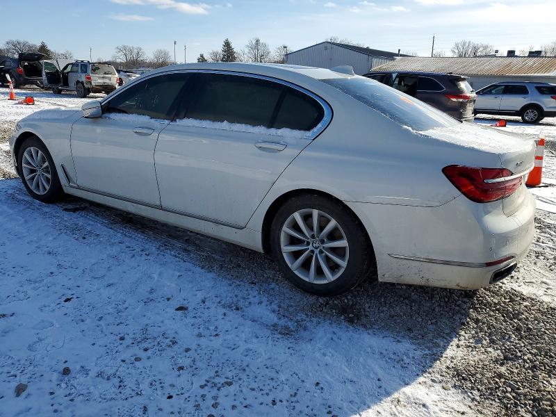 Photo 2 from auction – 2018 BMW 740 XI with VIN WBA7E4C55JGV23874