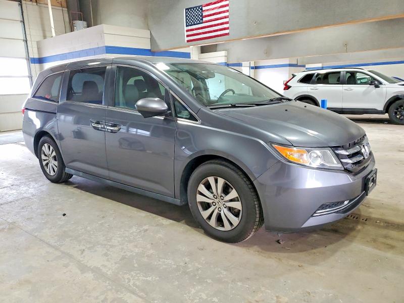 Photo 4 from auction – 2017 HONDA ODYSSEY EX with VIN 5FNRL5H60HB010576