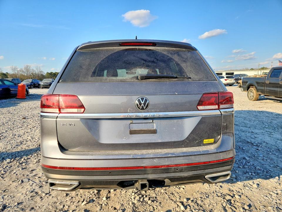 Photo 6 from auction – 2021 VOLKSWAGEN ATLAS with VIN 1V2WR2CA0MC511579