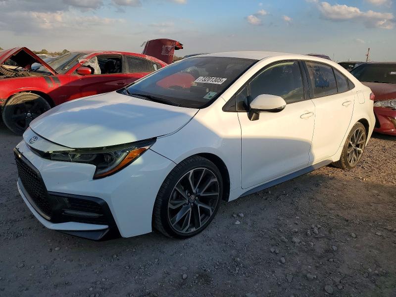 TOYOTA COROLLA 2021 with VIN JTDS4MCE5MJ056821 - Photo from auction