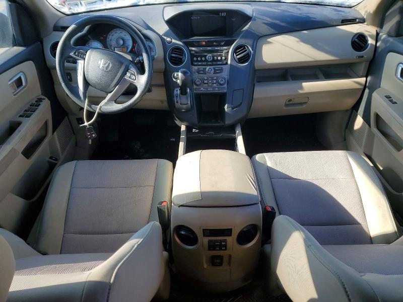 Photo 8 from auction – 2013 HONDA PILOT EX with VIN 5FNYF4H48DB020360