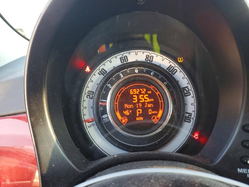 Photo 9 from auction – 2012 FIAT 500 LOUNGE with VIN 3C3CFFER4CT109501
