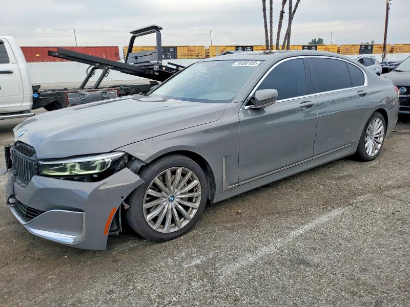BMW 740 2021 with VIN WBA7T2C03MCF81480 - Photo from auction