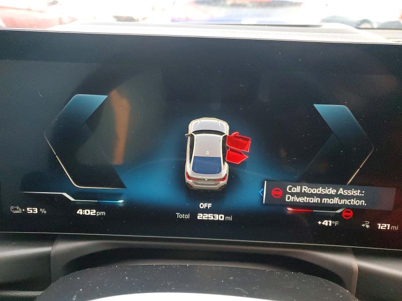 Photo 9 from auction – 2024 BMW I4 M50 with VIN WBY33AW0XRFR93162
