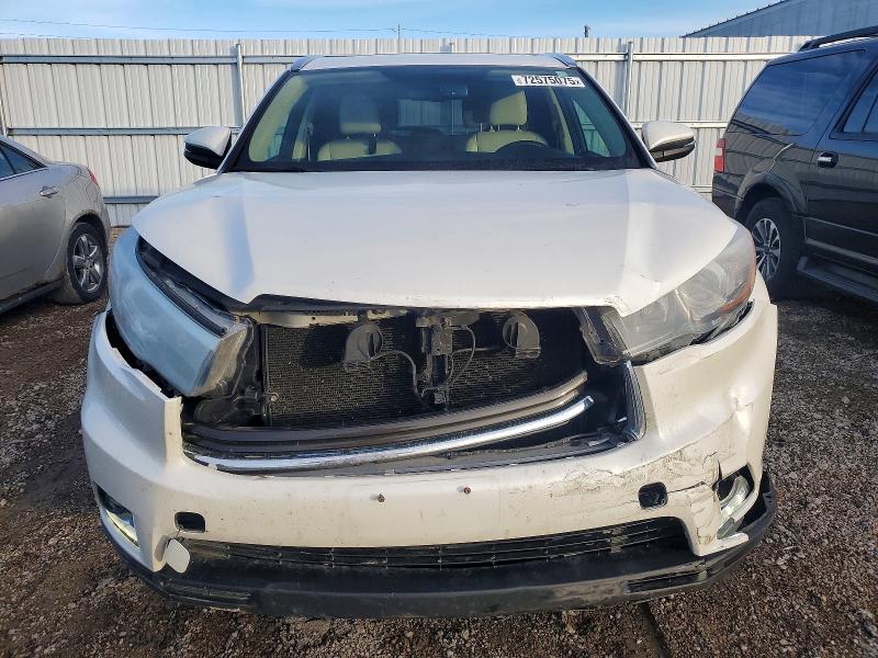 Photo 5 from auction – 2014 TOYOTA HIGHLANDER with VIN 5TDDKRFH1ES054683