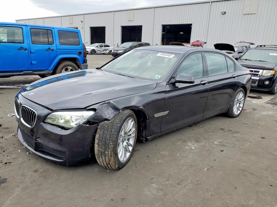 BMW 750 LI 2014 with VIN WBAYE8C58ED135282 - Photo from auction