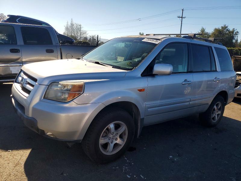 HONDA PILOT SE 2008 with VIN 5FNYF18368B038237 - Photo from auction
