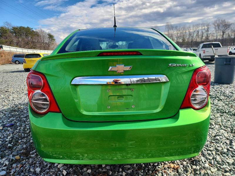 Photo 6 from auction – 2014 CHEVROLET SONIC LT with VIN 1G1JC5SH6E4218402