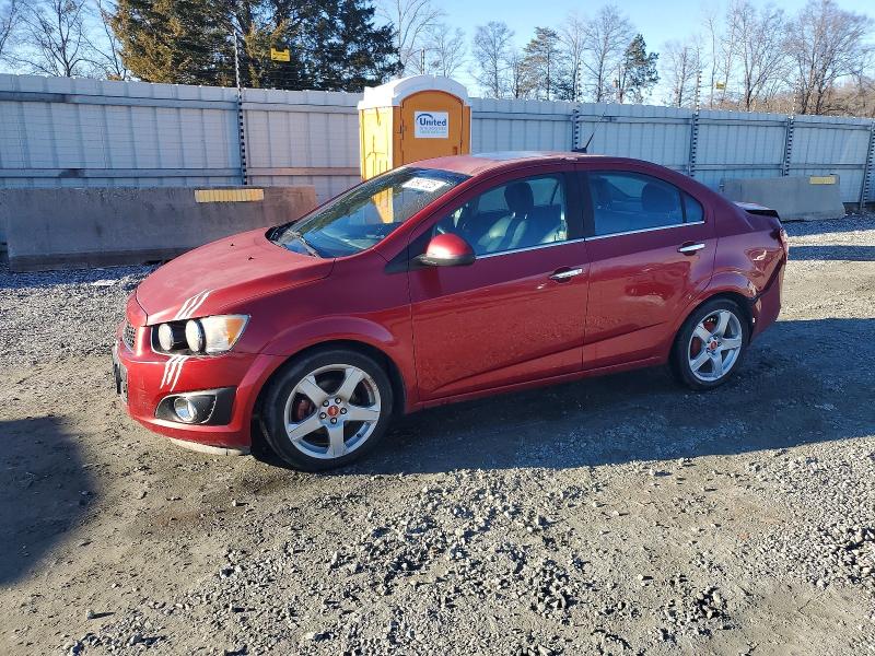 CHEVROLET SONIC 2012 with VIN 1G1JF5SBXC4134857 - Photo from auction