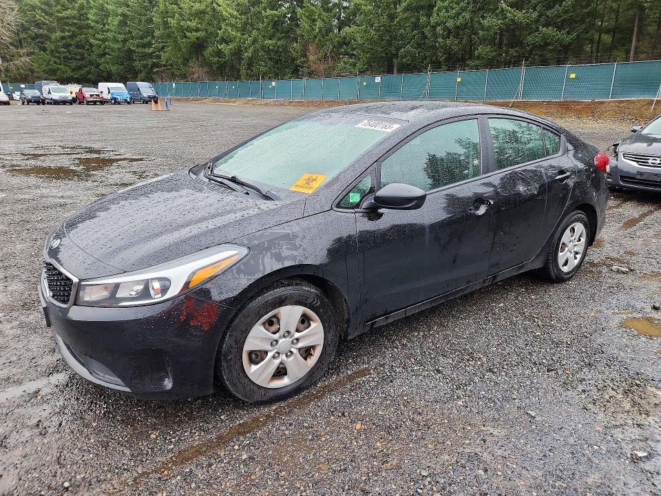 KIA FORTE 2018 with VIN 3KPFK4A71JE266160 - Photo from auction