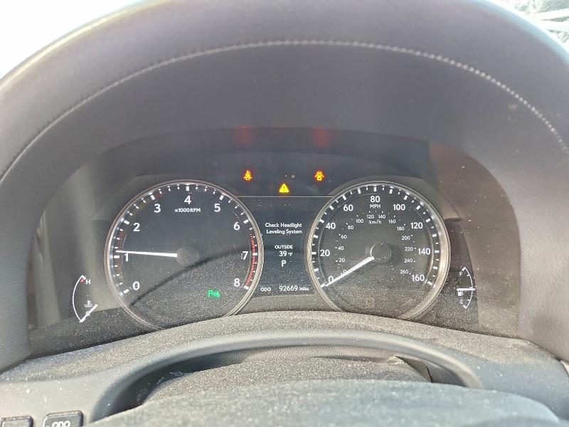 Photo 9 from auction – 2014 LEXUS GS 350 with VIN JTHCE1BL1E5025803