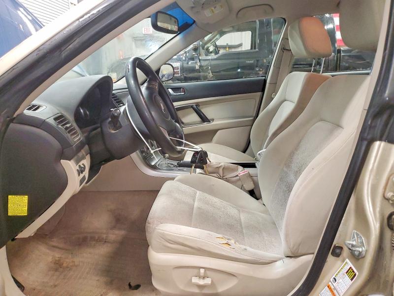 Photo 7 from auction – 2008 SUBARU OUTBACK 2. with VIN 4S4BP61C287333945