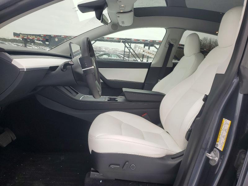 Photo 7 from auction – 2021 TESLA MODEL Y with VIN 5YJYGDEE3MF158057