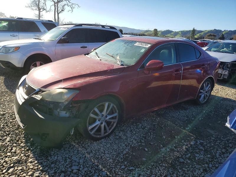 LEXUS IS 2006 with VIN JTHBE262862000158 - Photo from auction