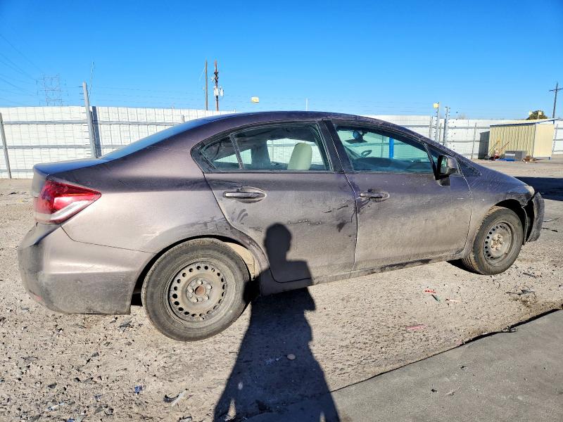 Photo 3 from auction – 2013 HONDA CIVIC with VIN 19XFB2F54DE289674