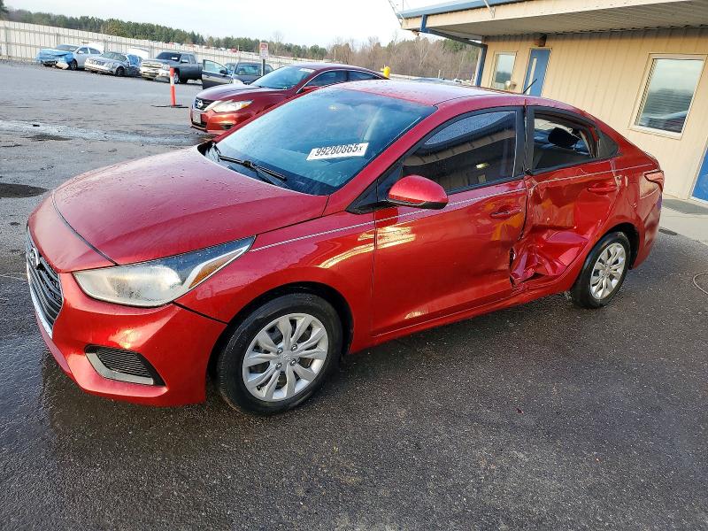 HYUNDAI ACCENT SE 2020 with VIN 3KPC24A6XLE118554 - Photo from auction