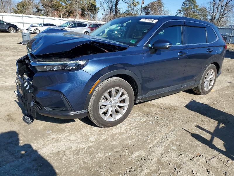 HONDA CR-V EXL 2025 with VIN 2HKRS4H77SH495409 - Photo from auction