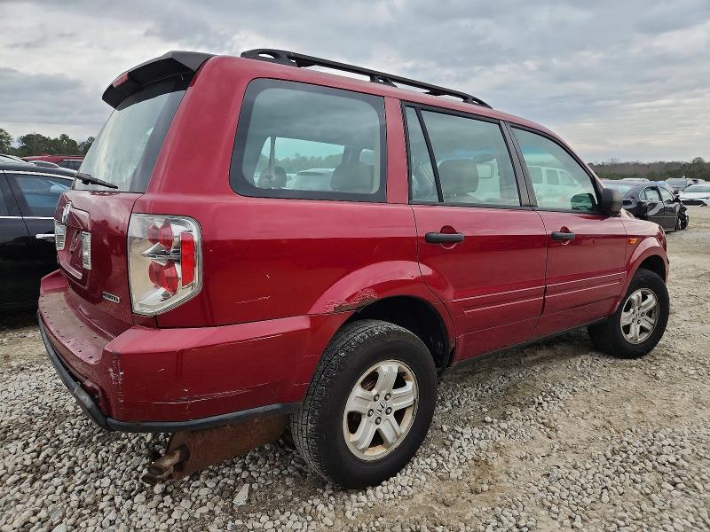 Photo 3 from auction – 2006 HONDA PILOT LX with VIN 5FNYF18146B023165