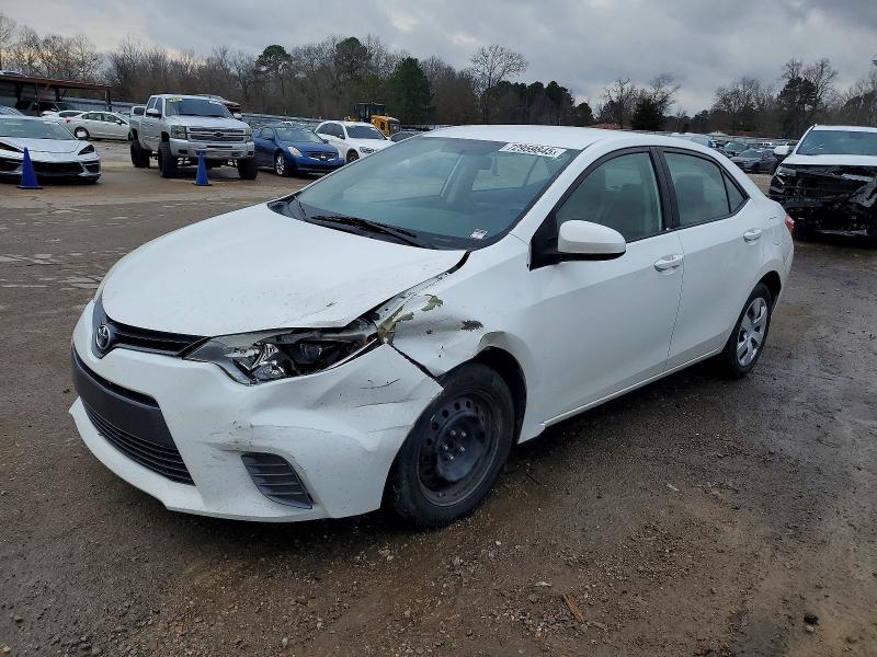 TOYOTA COROLLA L 2016 with VIN 5YFBURHE3GP550990 - Photo from auction