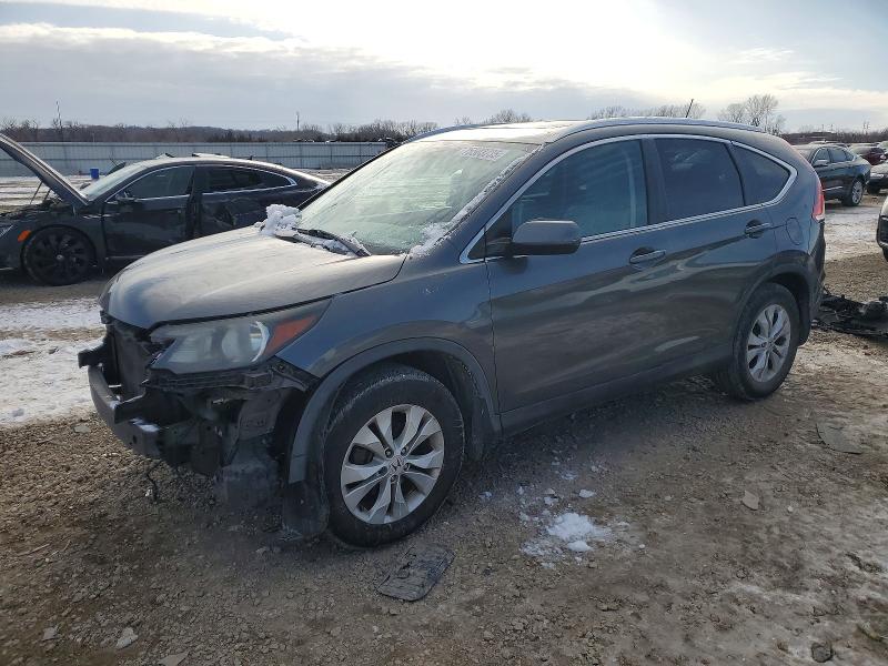 HONDA CR-V EXL 2014 with VIN 5J6RM4H79EL043207 - Photo from auction