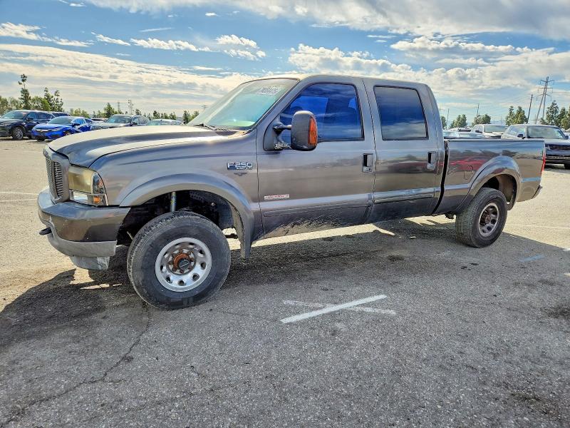 FORD F250 SUPER 2003 with VIN 1FTNW21P33EC40596 - Photo from auction