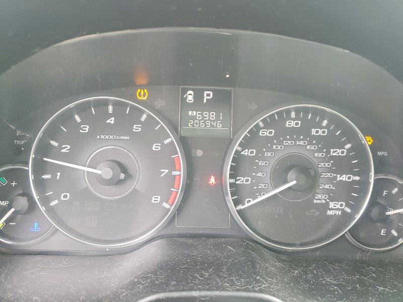 Photo 9 from auction – 2012 SUBARU OUTBACK 3. with VIN 4S4BRDLC2C2224953
