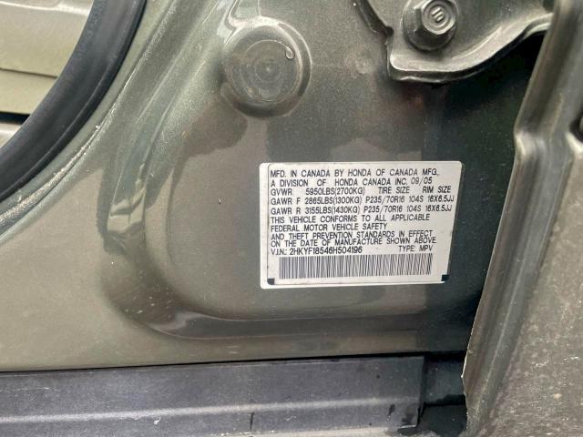 Photo 10 from auction – 2006 HONDA PILOT EX with VIN 2HKYF18546H504196