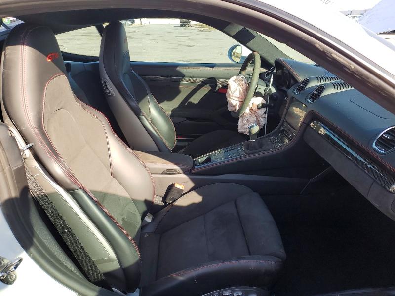 Photo 10 from auction – 2021 PORSCHE CAYMAN GT4 with VIN WP0AC2A80MK289354