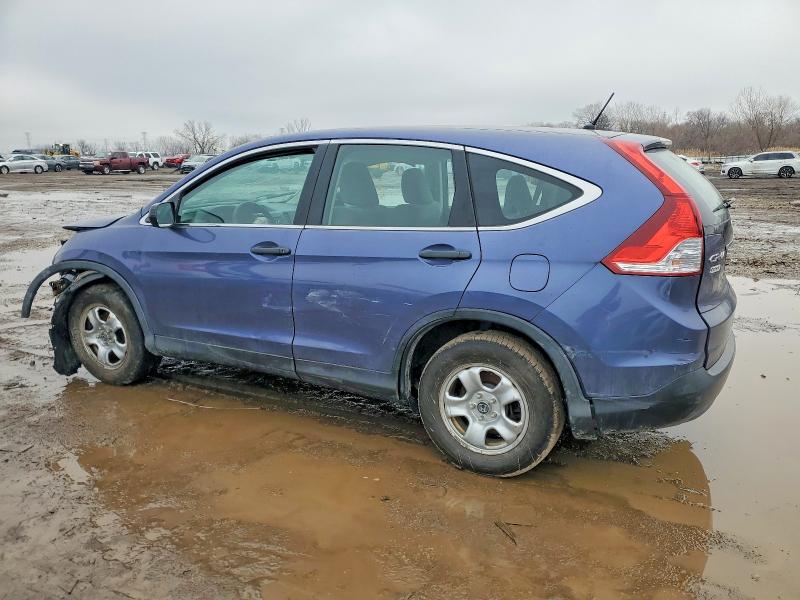 Photo 2 from auction – 2013 HONDA CR-V LX with VIN 5J6RM3H38DL036772