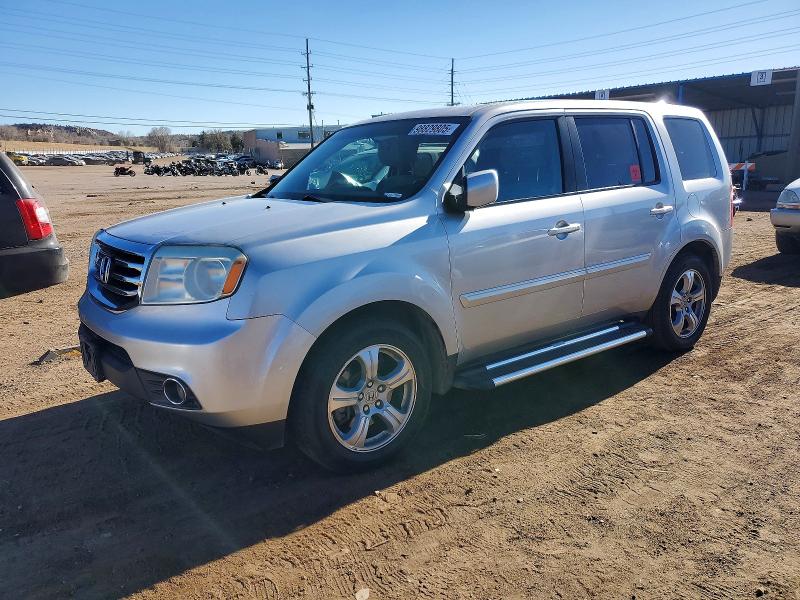 HONDA PILOT EX 2012 with VIN 5FNYF4H48CB012659 - Photo from auction