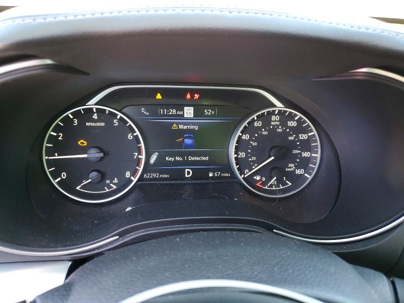 Photo 9 from auction – 2021 NISSAN MAXIMA SV with VIN 1N4AA6CV9MC508358