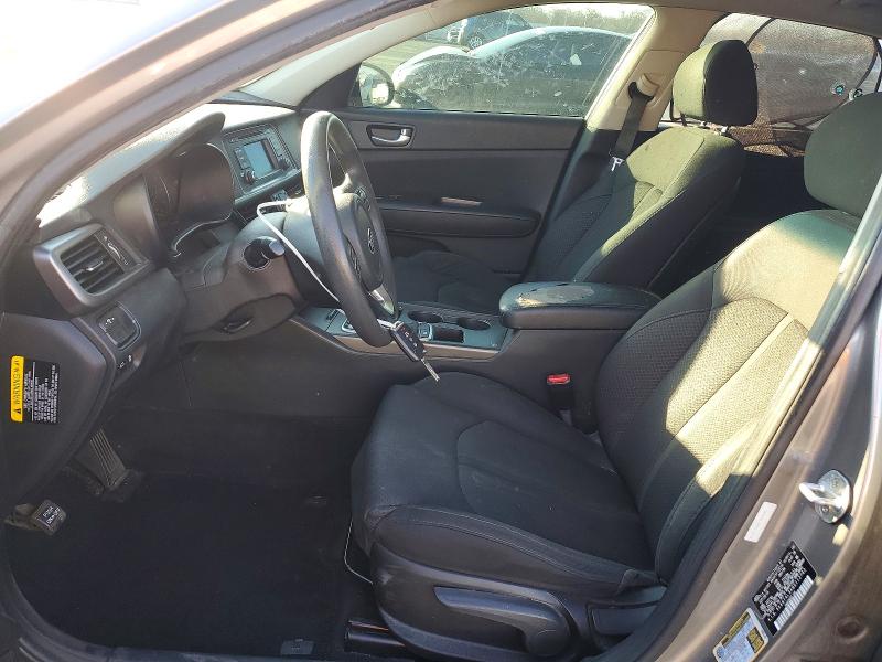 Photo 7 from auction – 2016 KIA OPTIMA with VIN 5XXGT4L3XGG113742
