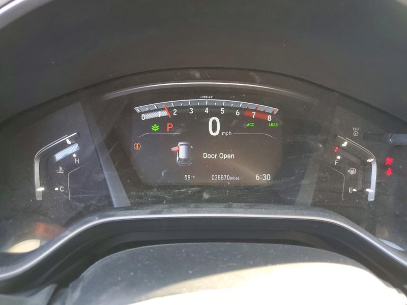 Photo 9 from auction – 2018 HONDA CR-V EX with VIN 7FARW2H53JE060783