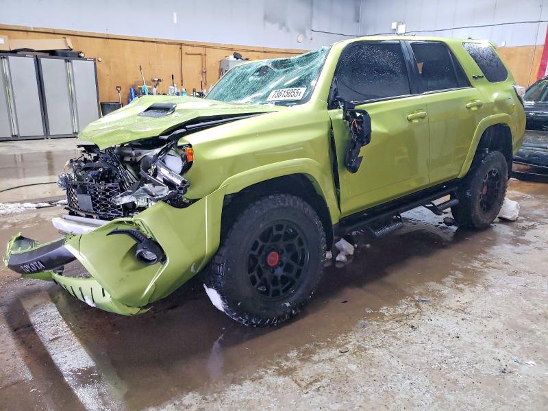 TOYOTA 4RUNNER SR 2022 with VIN JTELU5JR7N6064466 - Photo from auction