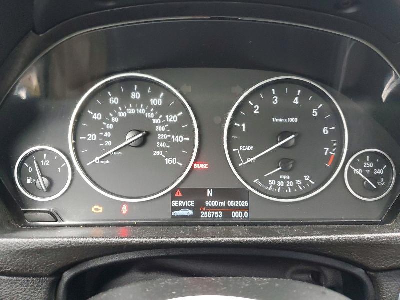 Photo 9 from auction – 2015 BMW 320 I with VIN WBA3B1G55FNT04870