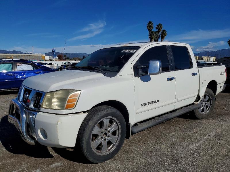 NISSAN TITAN XE 2005 with VIN 1N6AA07B35N507006 - Photo from auction