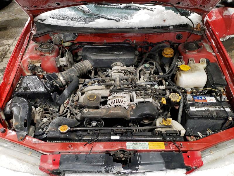 Photo 11 from auction – 1997 SUBARU IMPREZA OU with VIN JF1GF4852VH803167
